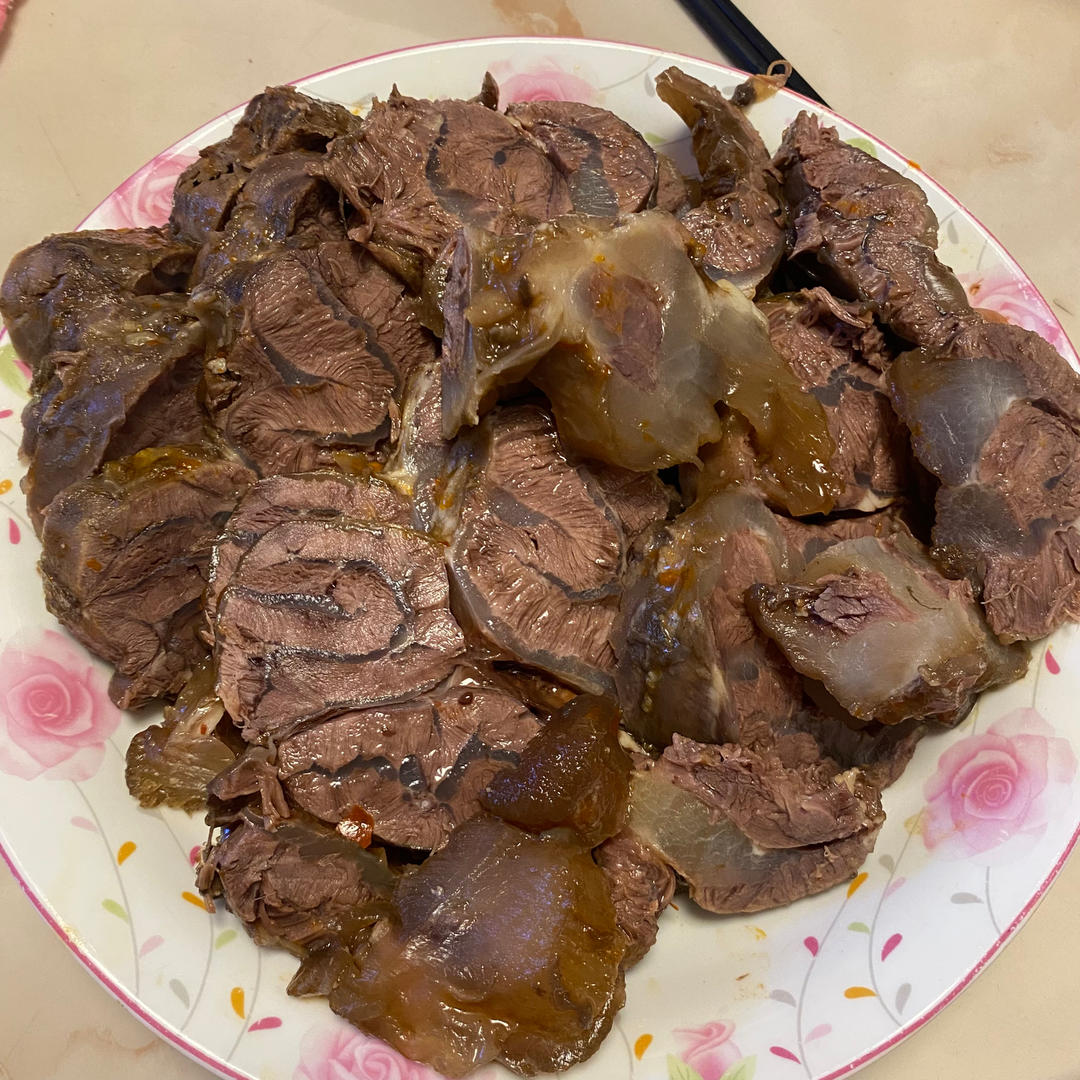 被健身房教练瞬间秒光的神仙低脂卤牛腱😋