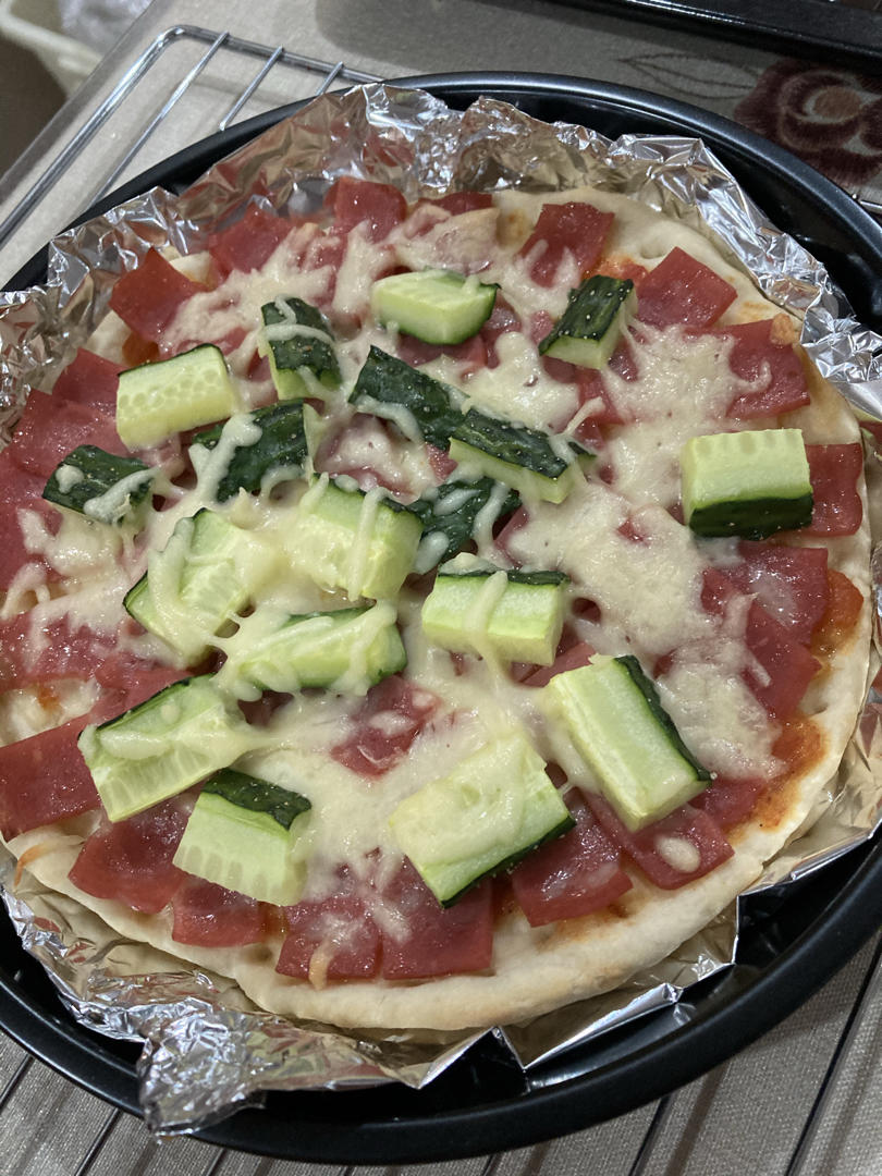 8寸披萨饼皮做法（🉑️厚🉑️薄，🉑️脆🉑️软）4张