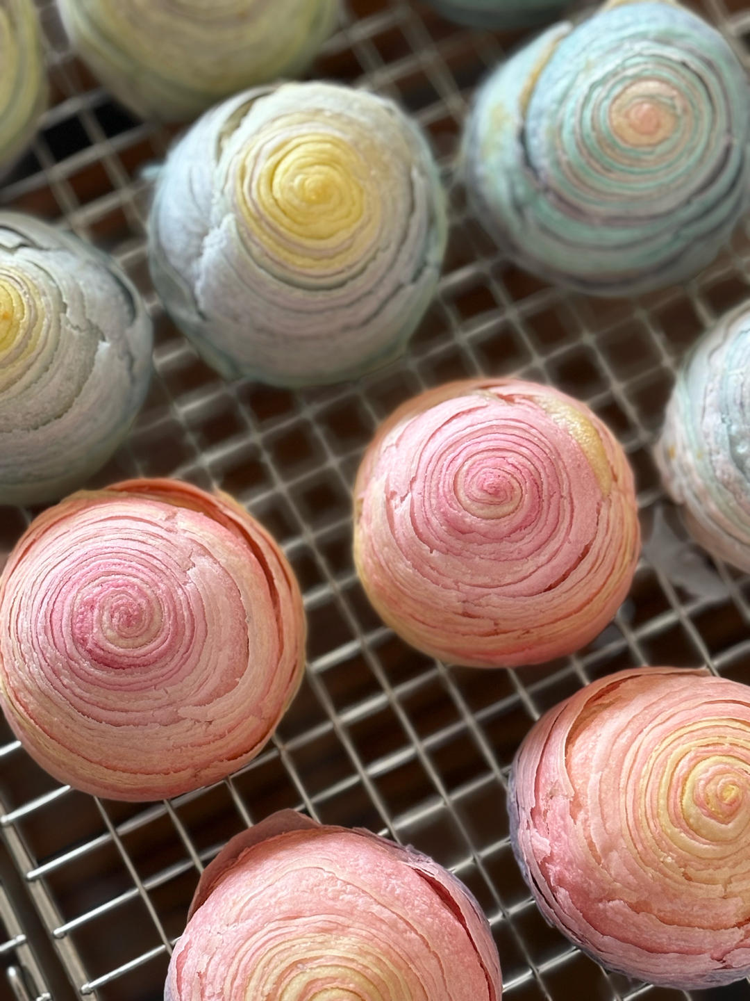 🌈免揉，免松弛，超高颜值小马宝莉彩虹蛋黄酥（含详细操作视频）