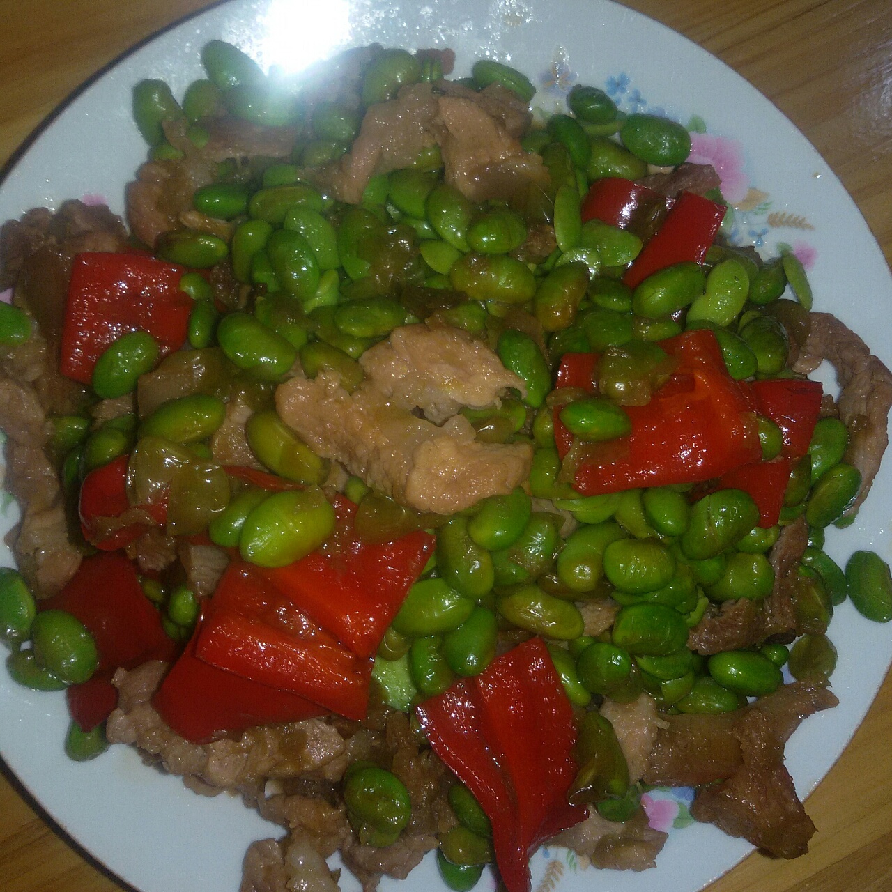 下饭菜 肉末毛豆