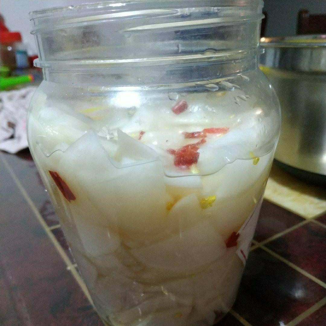 酸甜脆爽腌萝卜