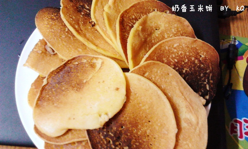 奶香玉米饼