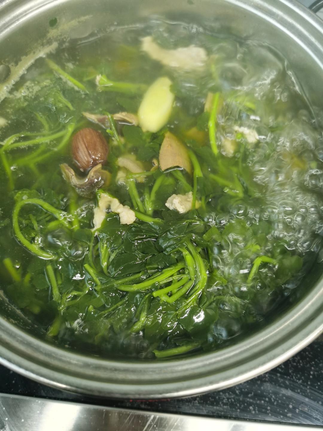 （去躁清润止咳）西洋菜腊鸭肾蜜枣汤