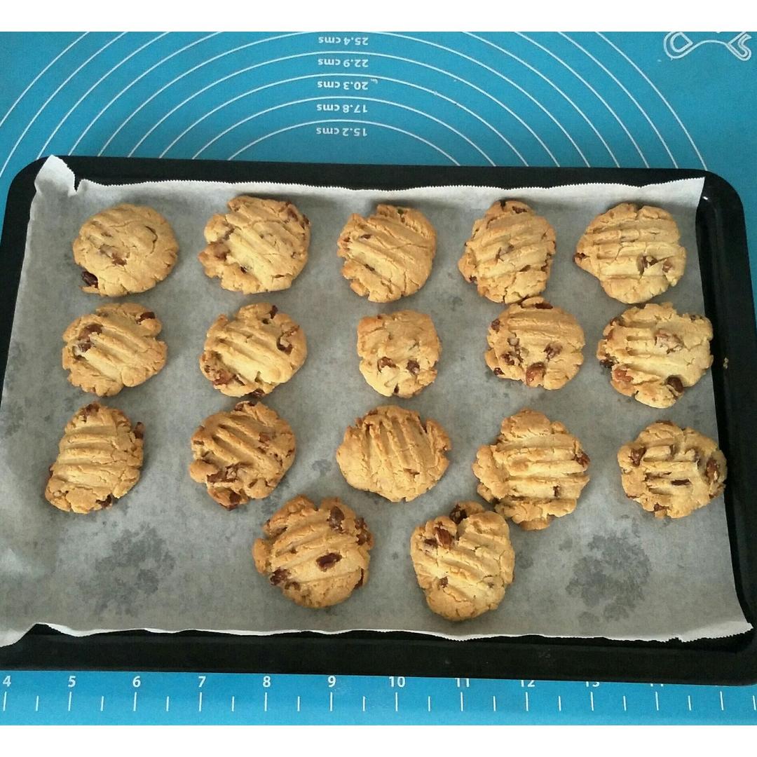 （无黄油）健康奶香提子酥饼