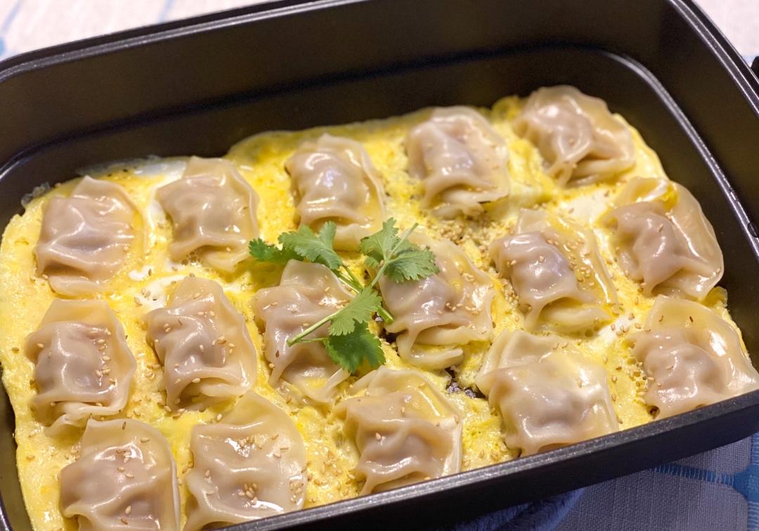 懒人快手抱蛋煎饺