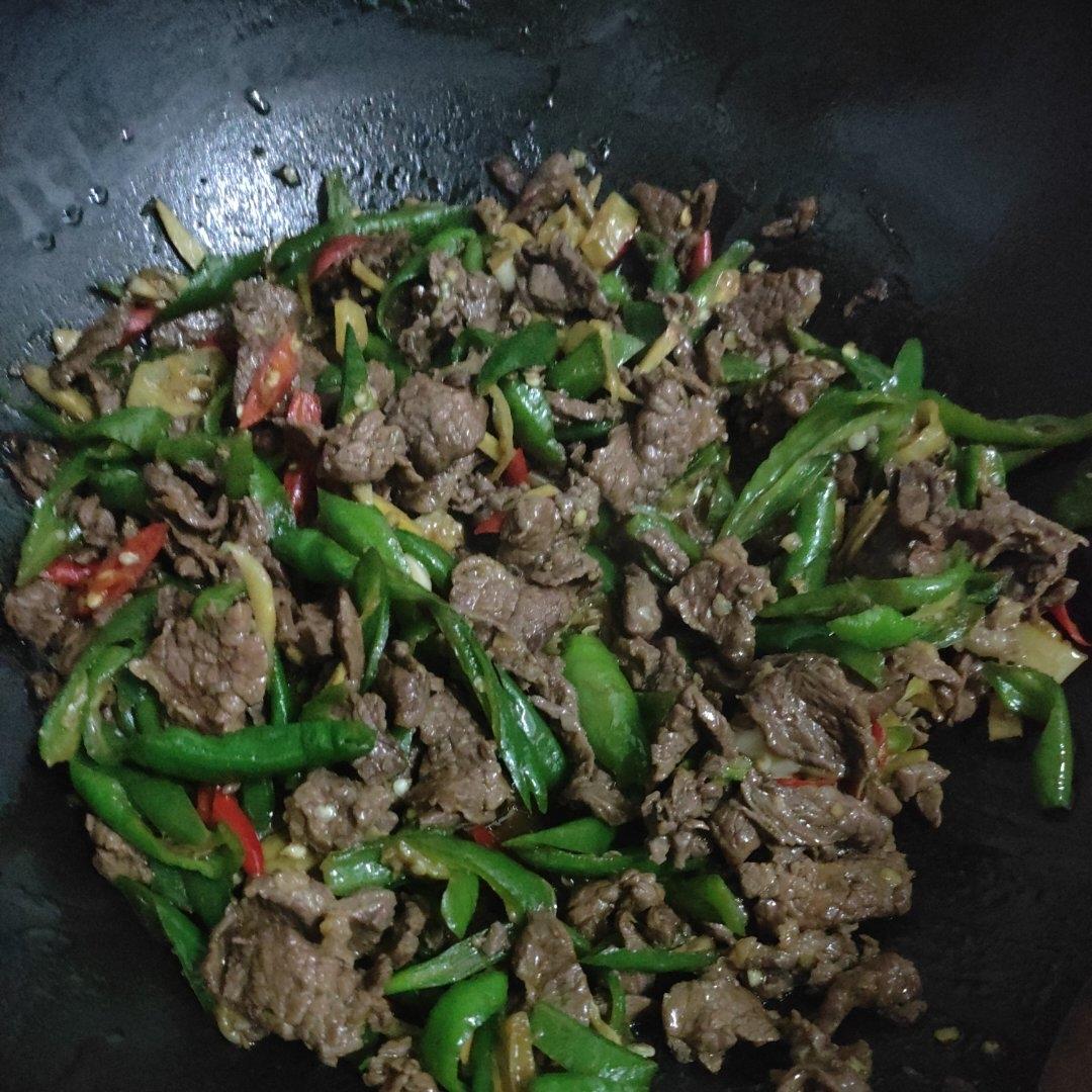 辣椒炒牛肉