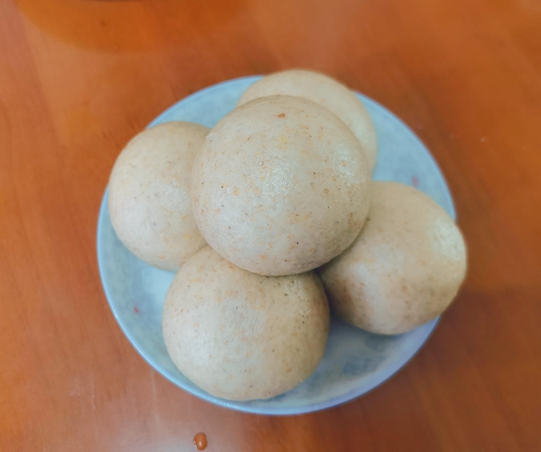 杂粮馒头 健身早餐 的做法步骤图 小筝筝y 下厨房