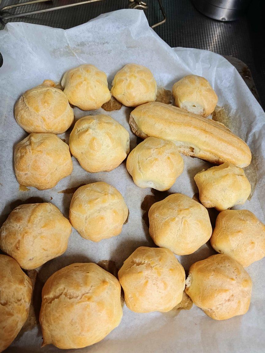 奶油小泡芙，容易做，成功率极高～