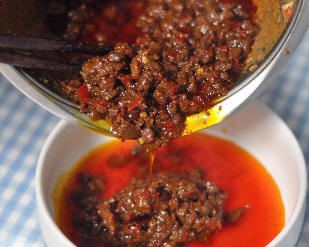 香辣牛肉酱的做法