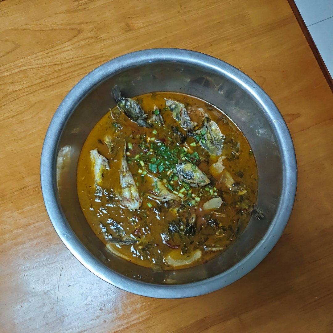 酸菜黄辣丁