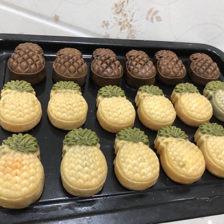 广式凤梨月饼（2020最火的款隔夜回油）