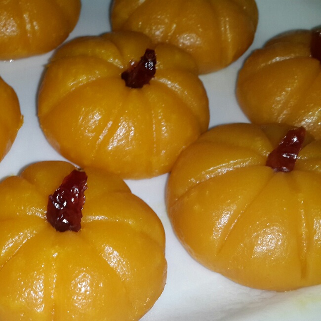 椰浆南瓜饼（金宝酥顶馅）