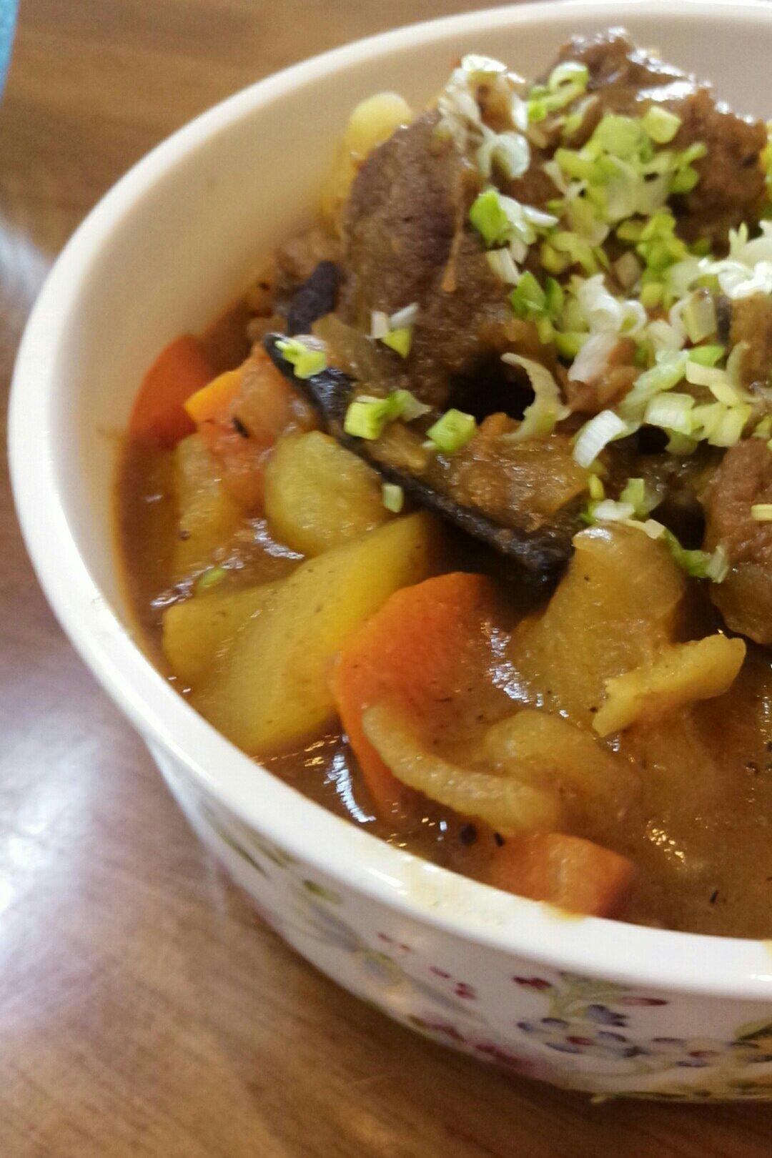 土豆炖牛肉