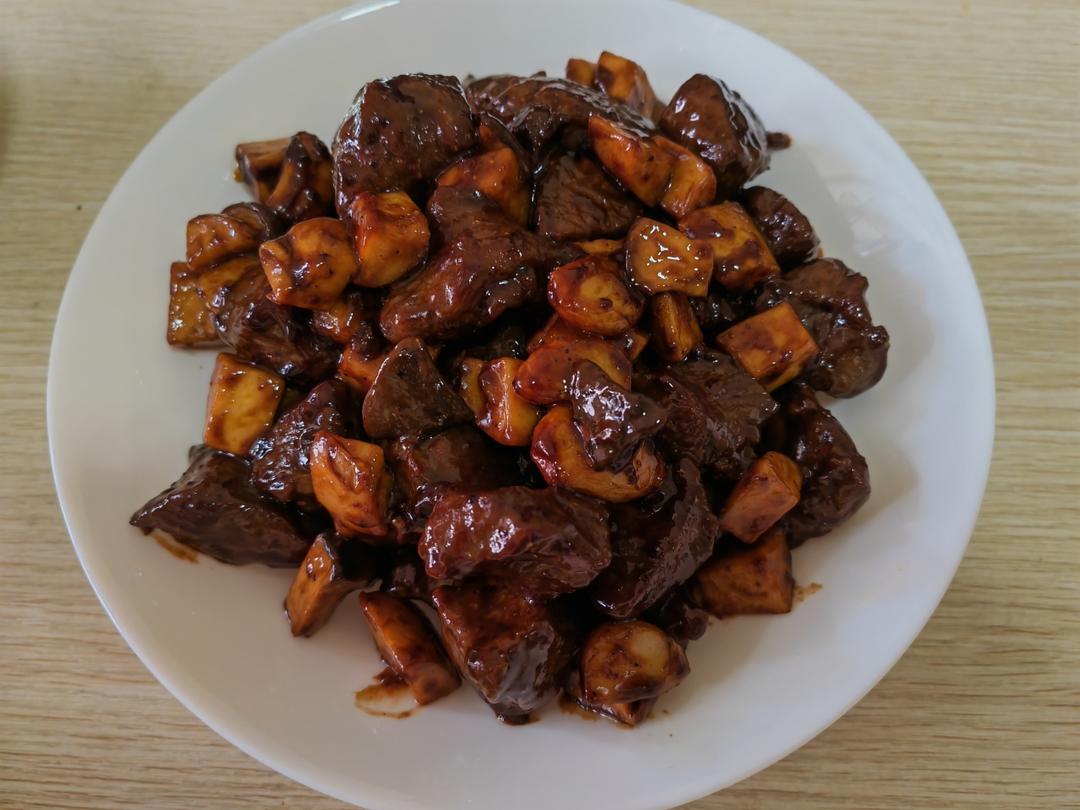 黑蒜子牛肉粒-津门秘方-家庭制作详细版