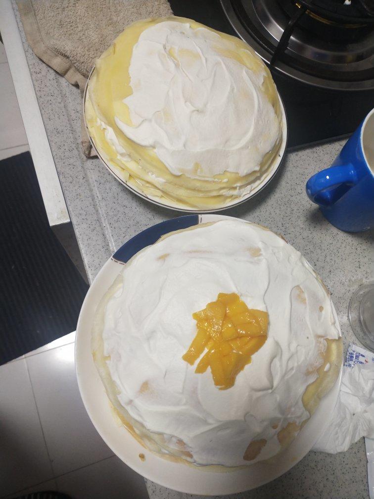 芒果千层蛋糕，100%成功告别煎皮无能