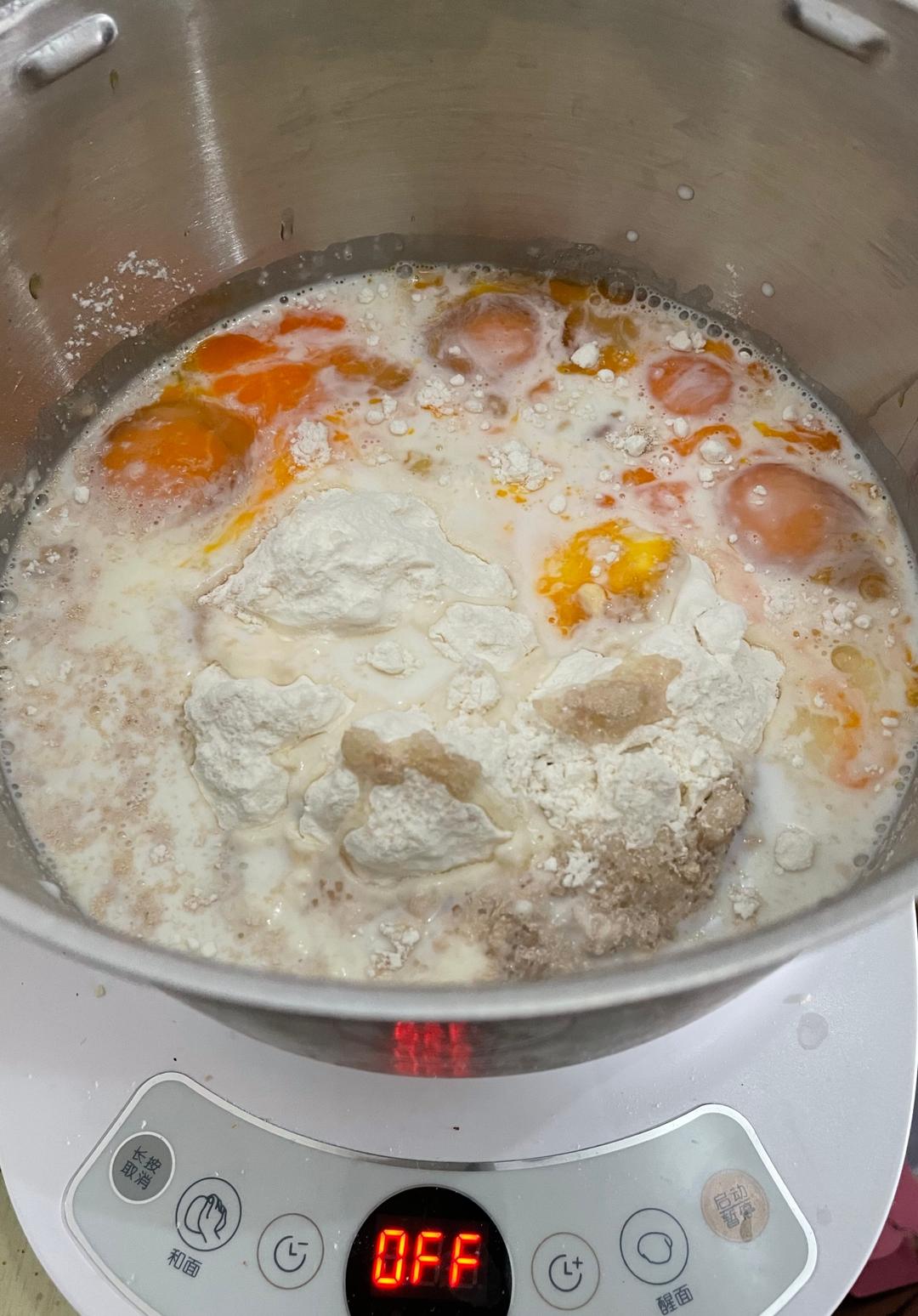 纯奶手撕吐司的做法 步骤1