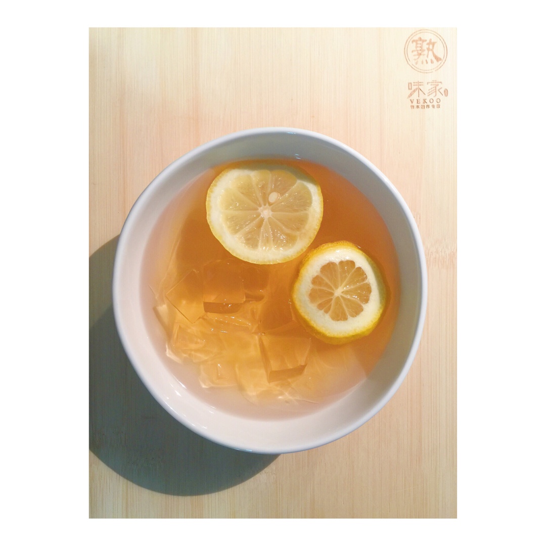 台湾古早味——柠檬爱玉🍋