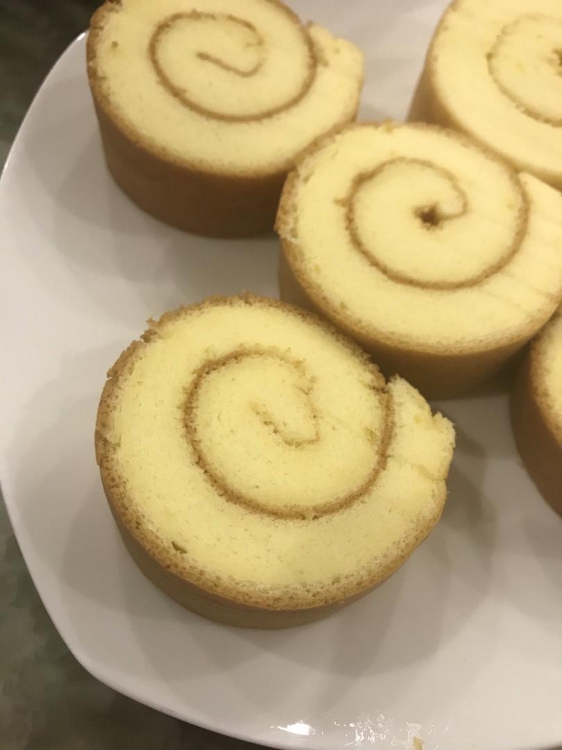 原味蛋糕卷(后蛋法)