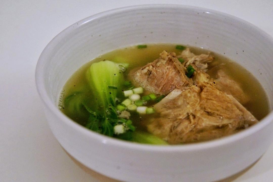 青菜排骨汤