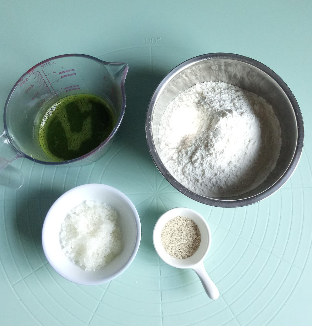 纯奶手撕吐司的做法 步骤1