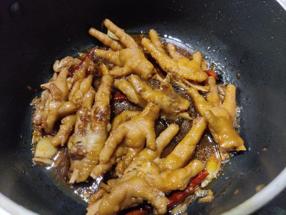 香辣烧鸡爪