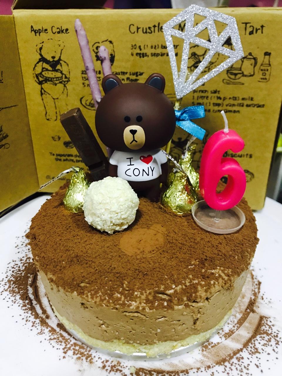 浓郁巧克力慕斯蛋糕（6寸）