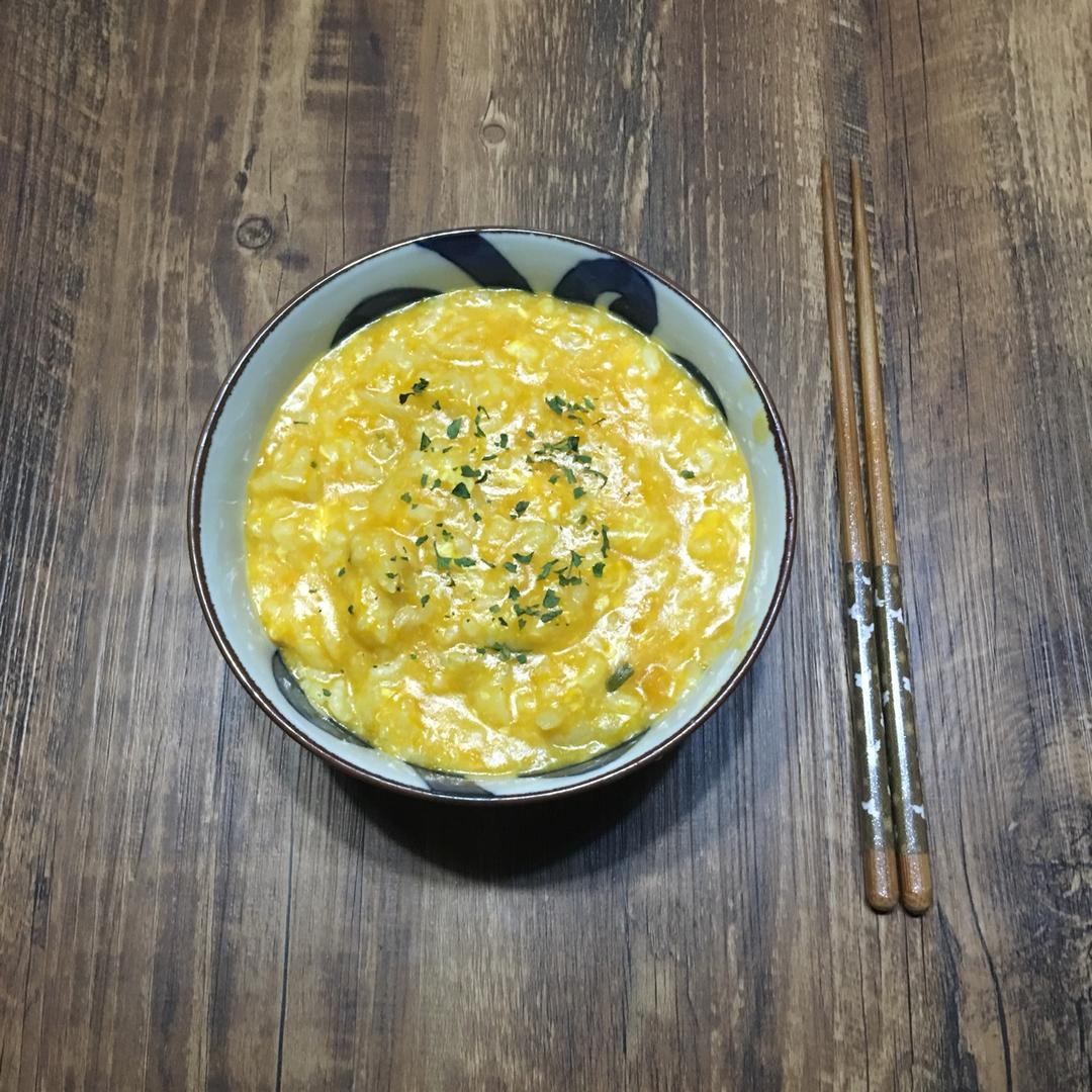 妈妈版葱爆南瓜面疙瘩汤