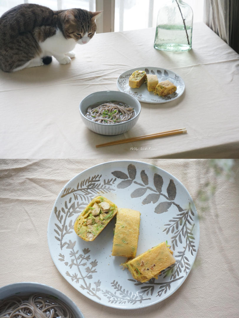 爆汁金针菇厚蛋烧（步骤超细致的玉子烧🥢）