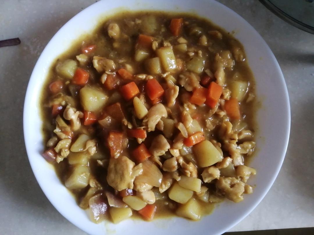 教你做好吃的咖喱鸡腿饭