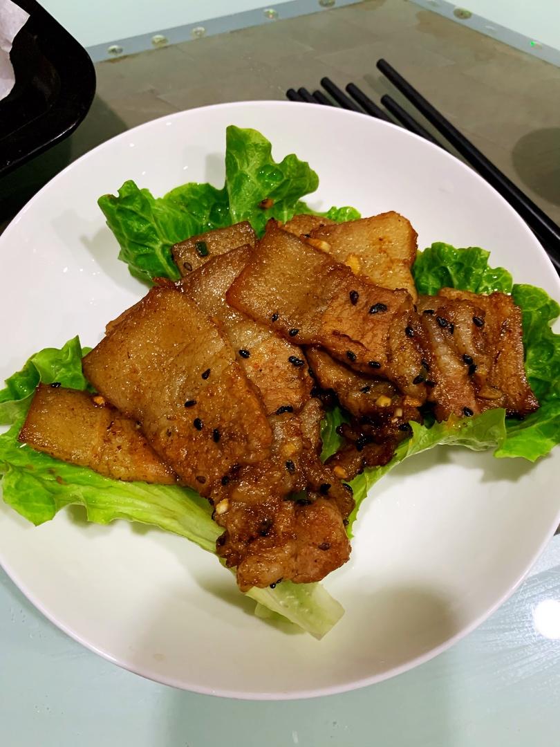 韩式烤肉，辣酱五花肉，减肥人群甚入，辣烤五花肉