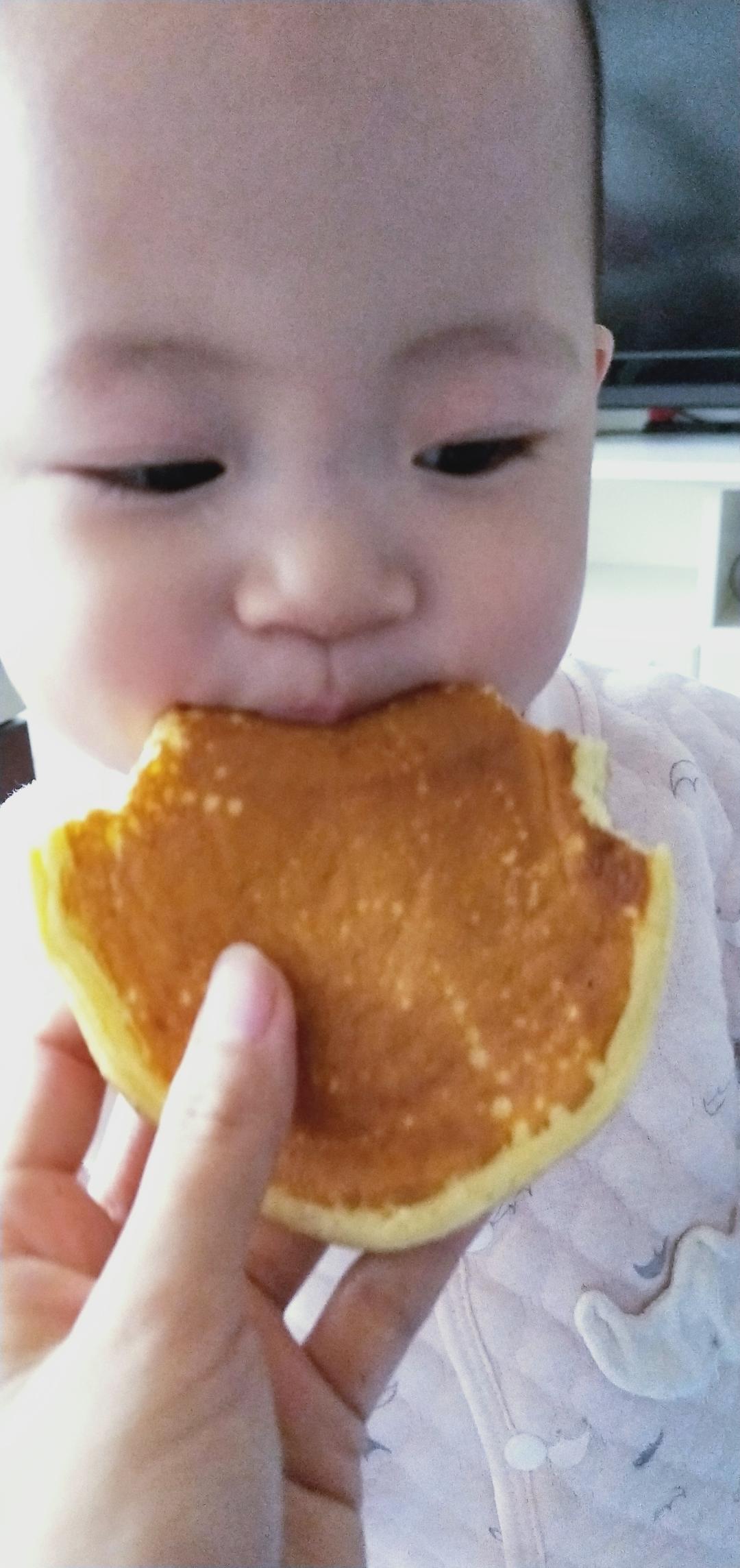 原味鸡蛋松饼的做法