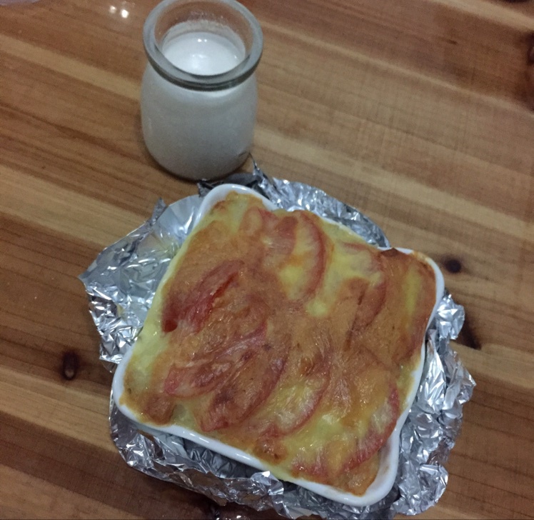 番茄培根焗饭