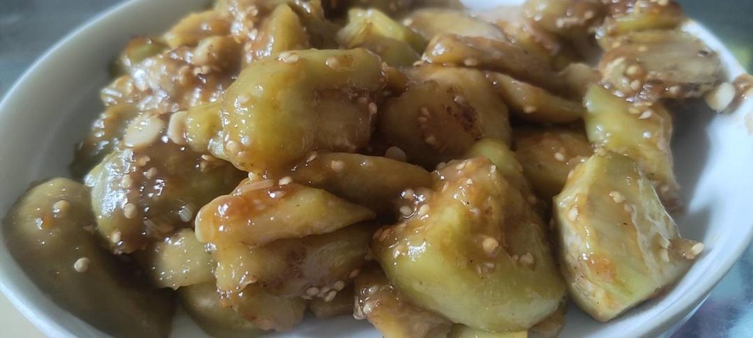 茄子最下饭的做法·糖醋茄子