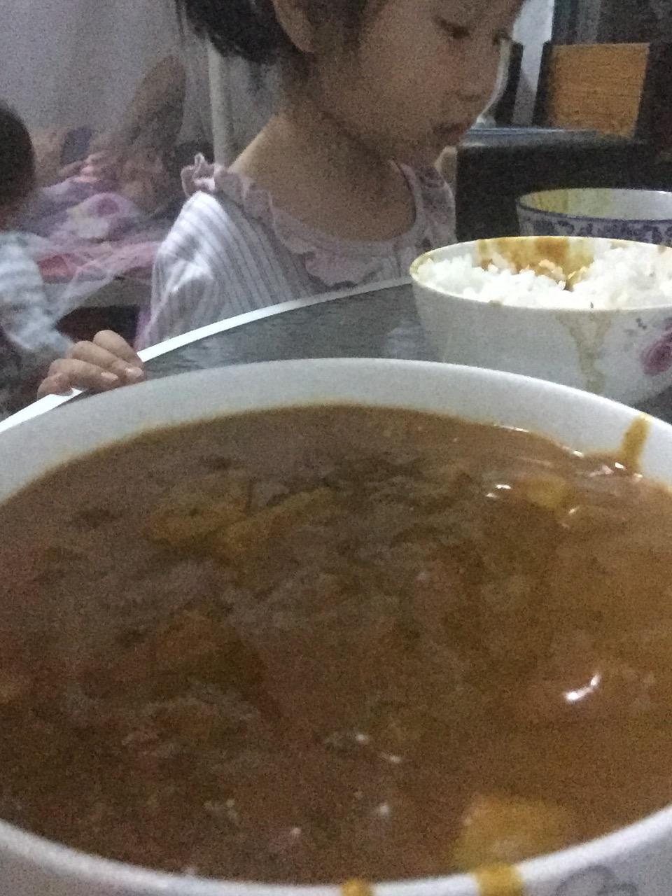 咖喱土豆鸡块