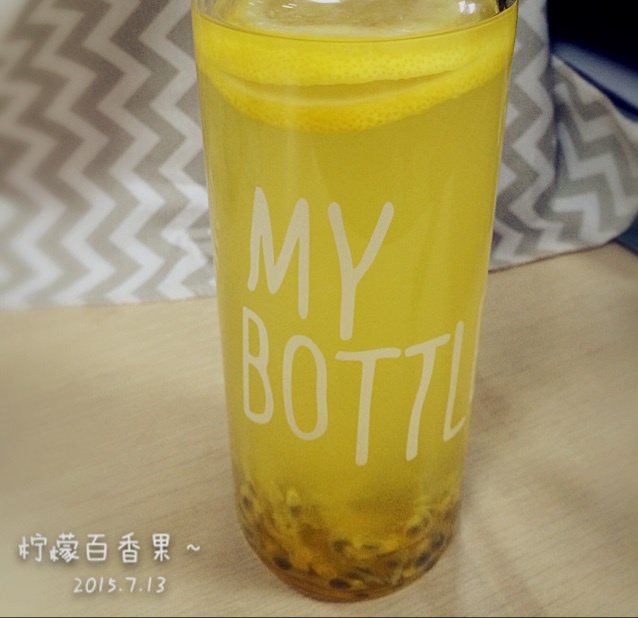 青柠/青桔百香果气泡水/夏日必备