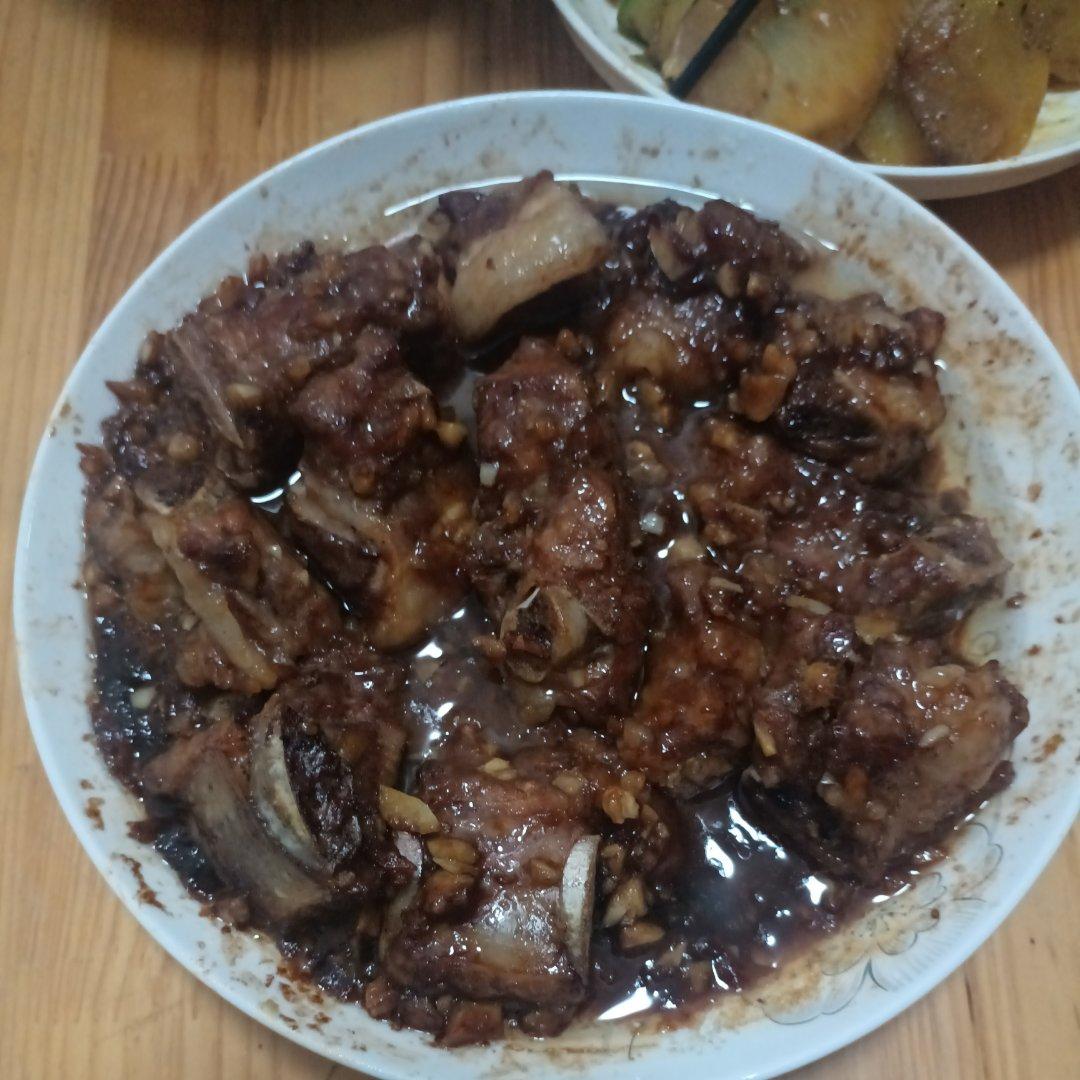 蒜香蒸排骨