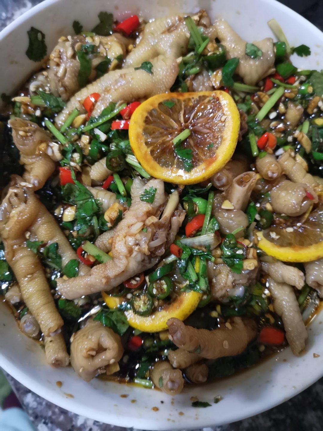 超好吃的🍋酸辣凤爪