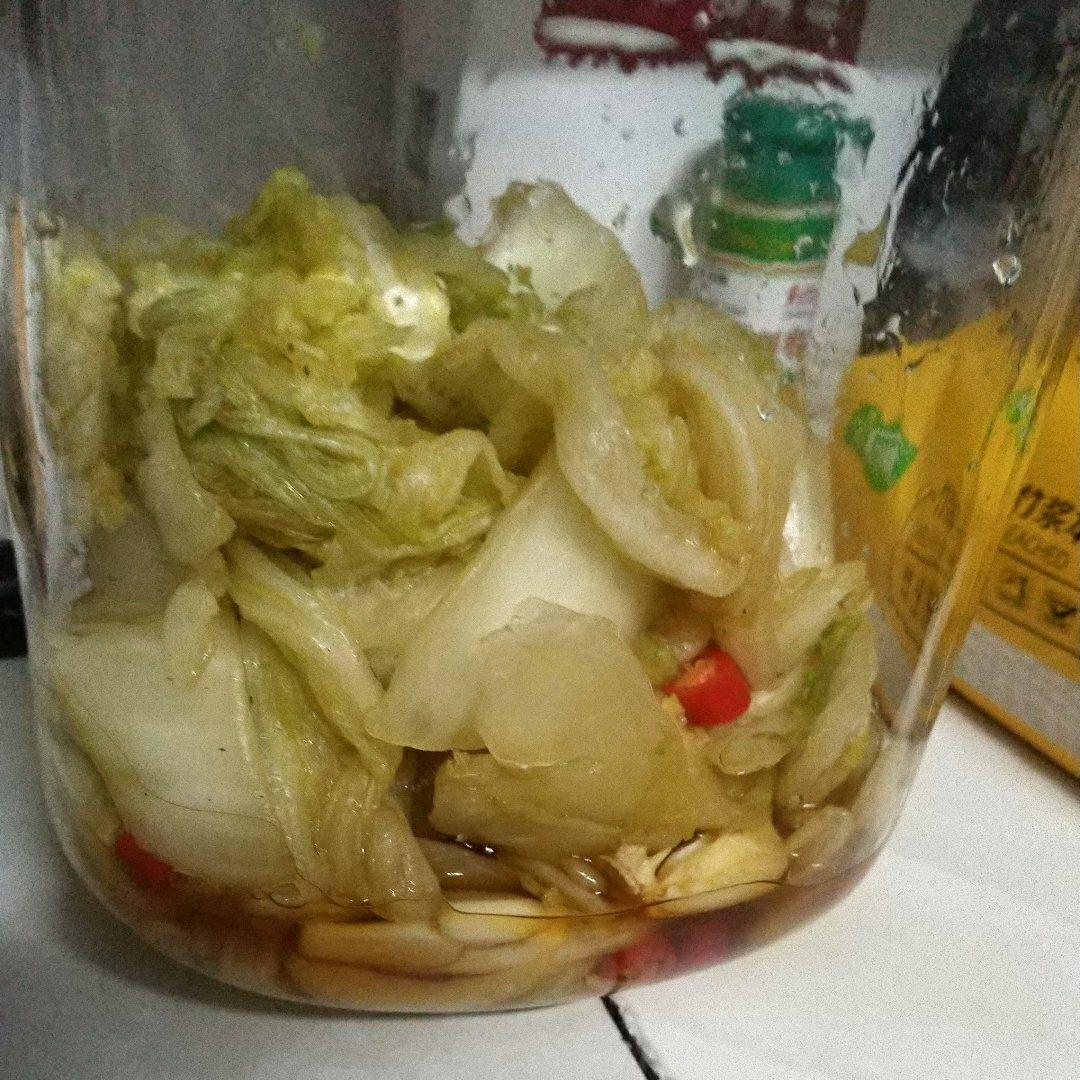 腌白菜