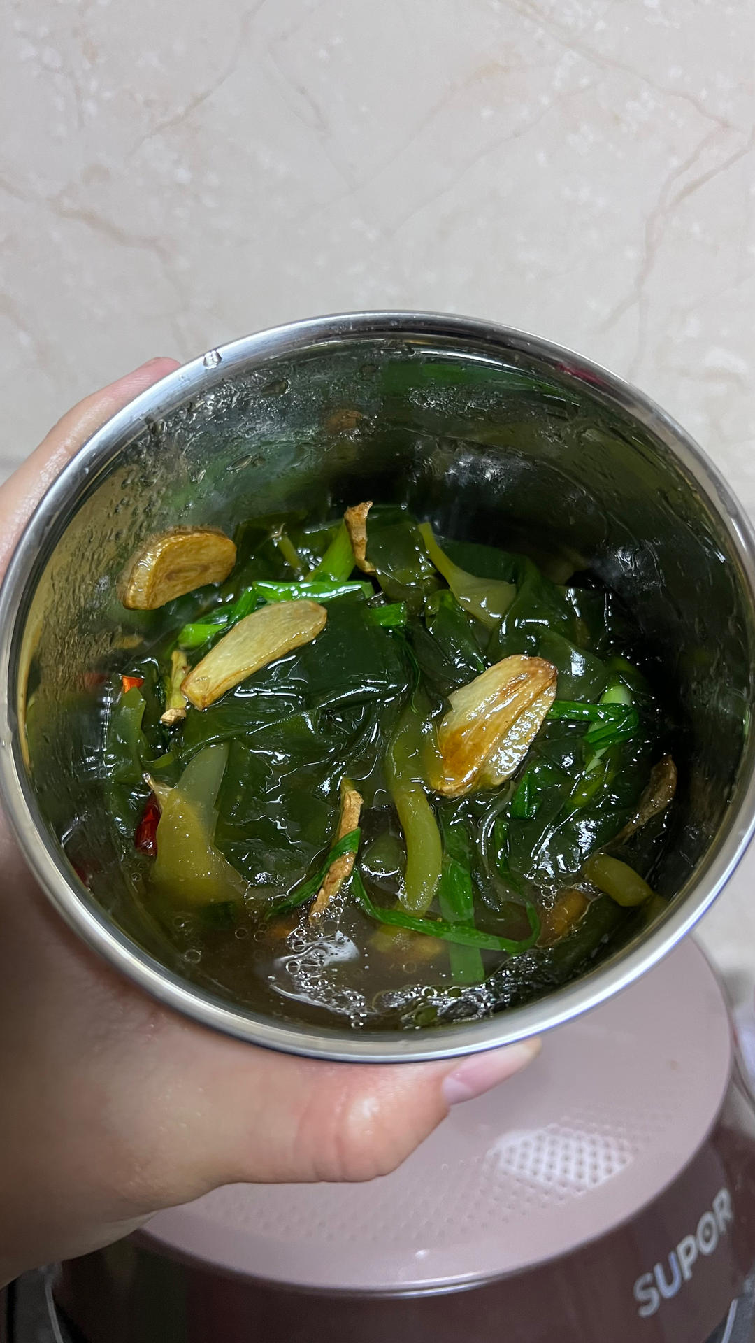 只需5分钟的凉拌裙带菜