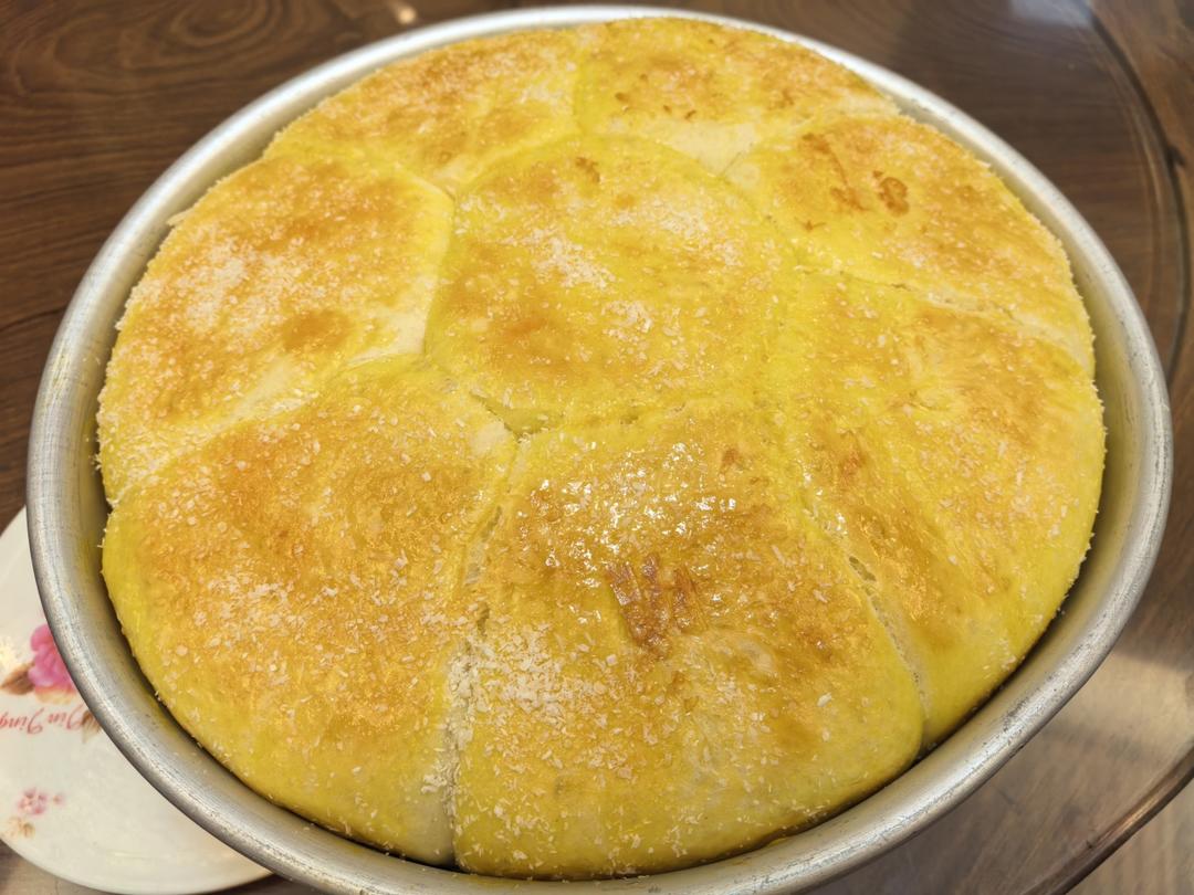 超松软的蒸面包