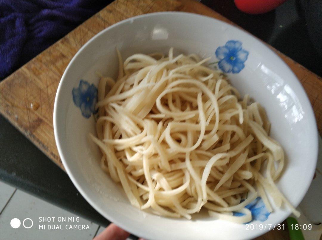 陕西私房炒饼[内附饼丝做法]