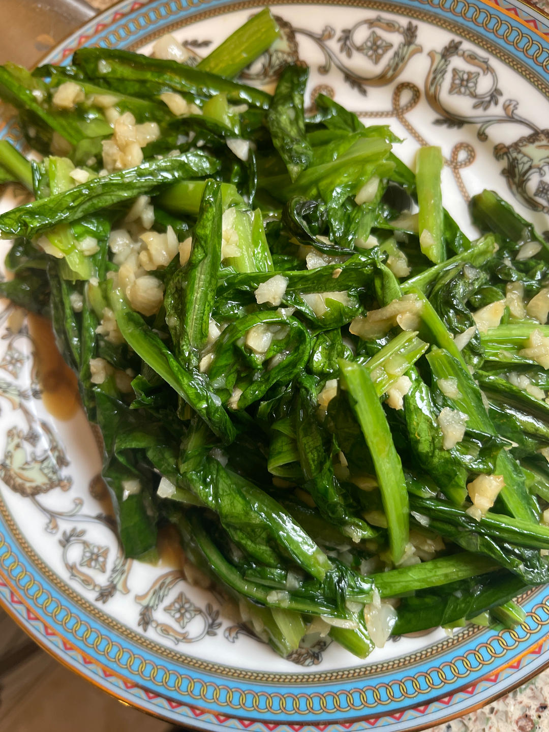 蒜蓉油麦菜（蚝油）