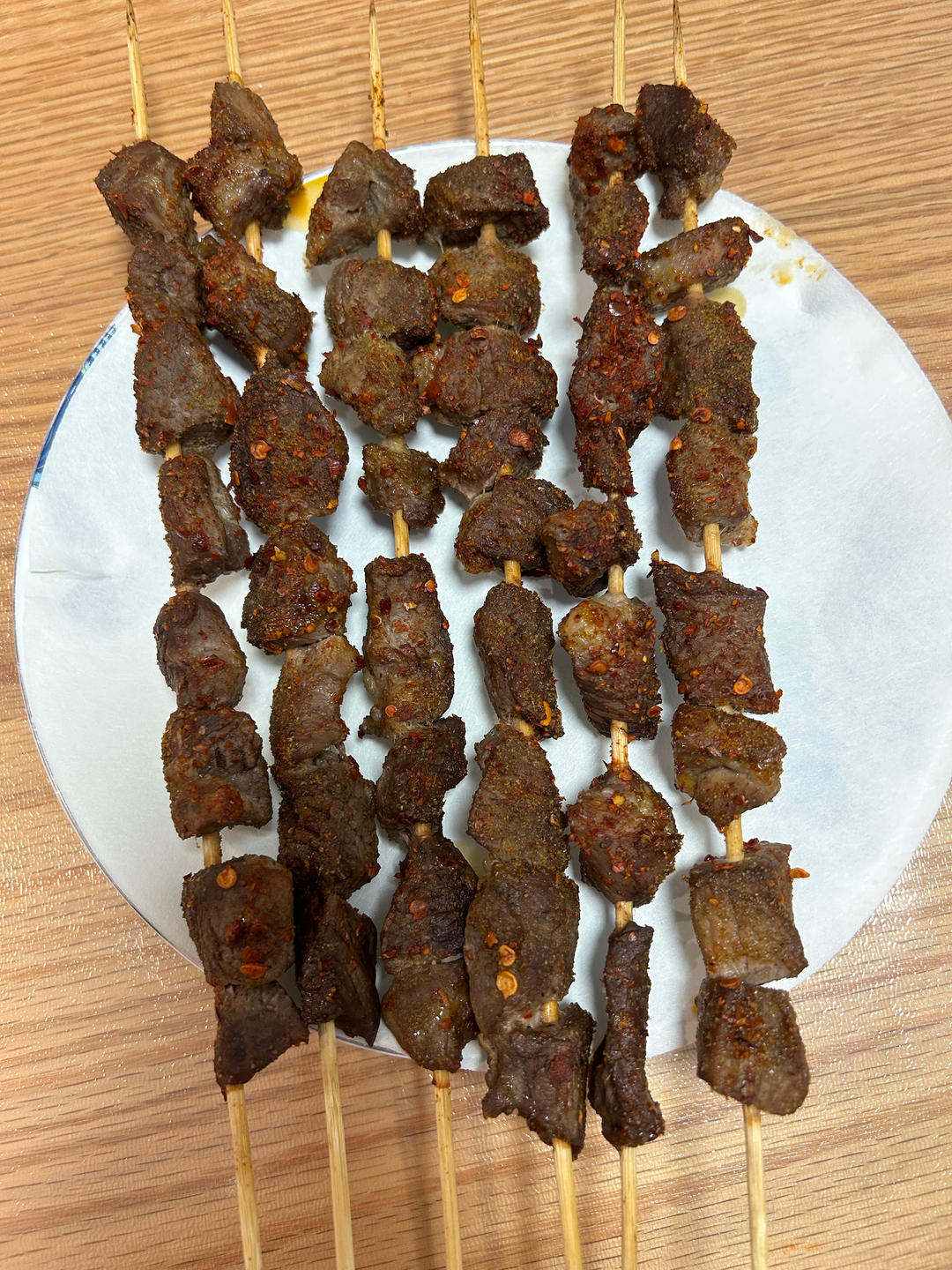 巨好吃的羊肉烤串（烤箱版）