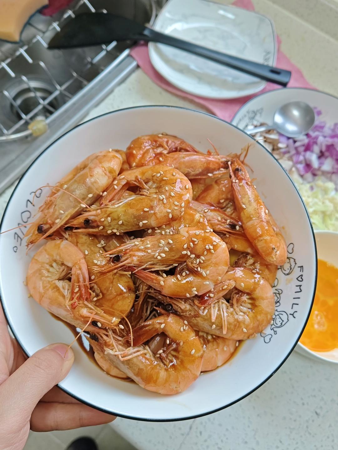 家常版油焖大虾