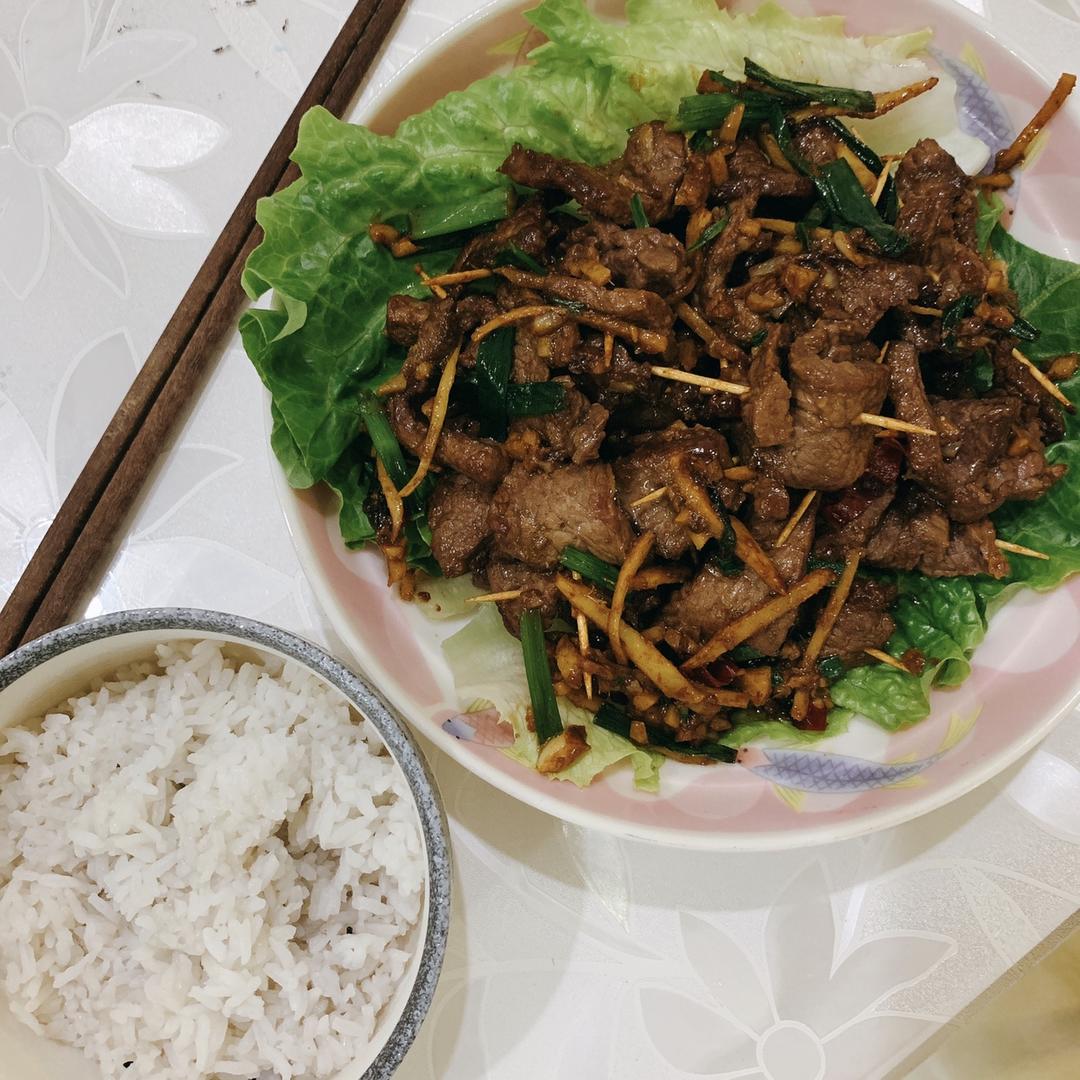 【家庭版牙签牛肉】