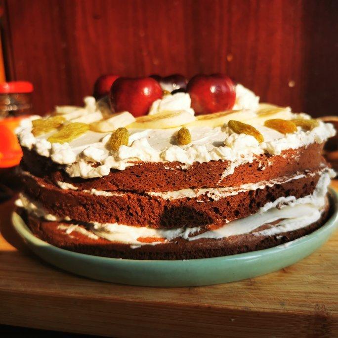 巧克力戚风蛋糕