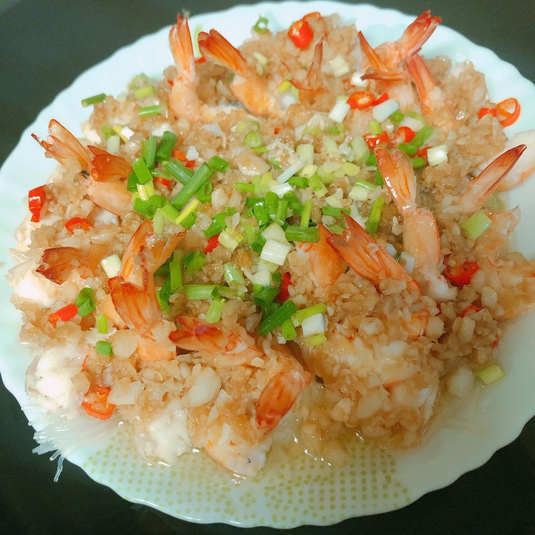 蒜蓉粉丝开背虾