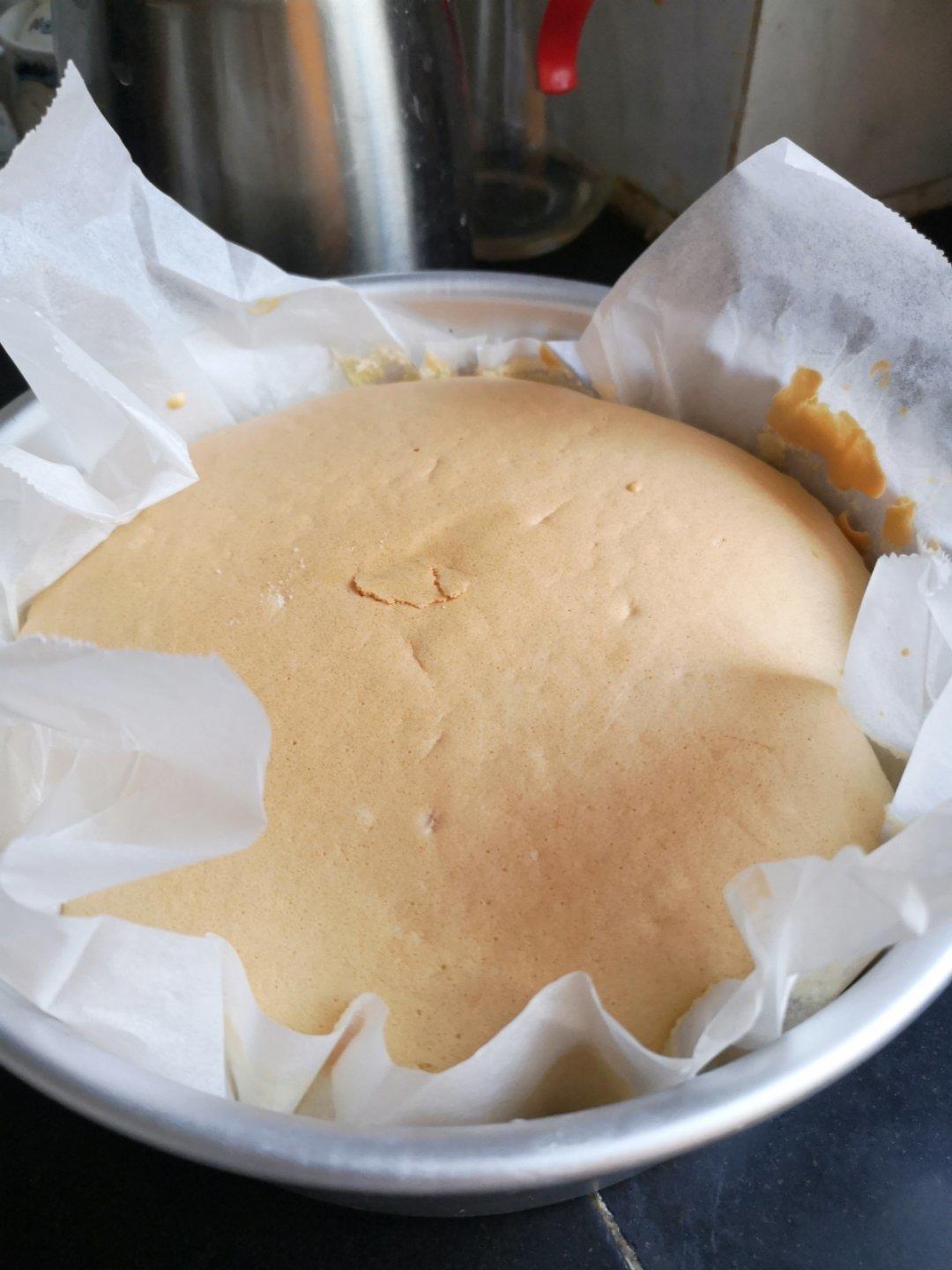 超好记八寸戚风蛋糕（后蛋法）