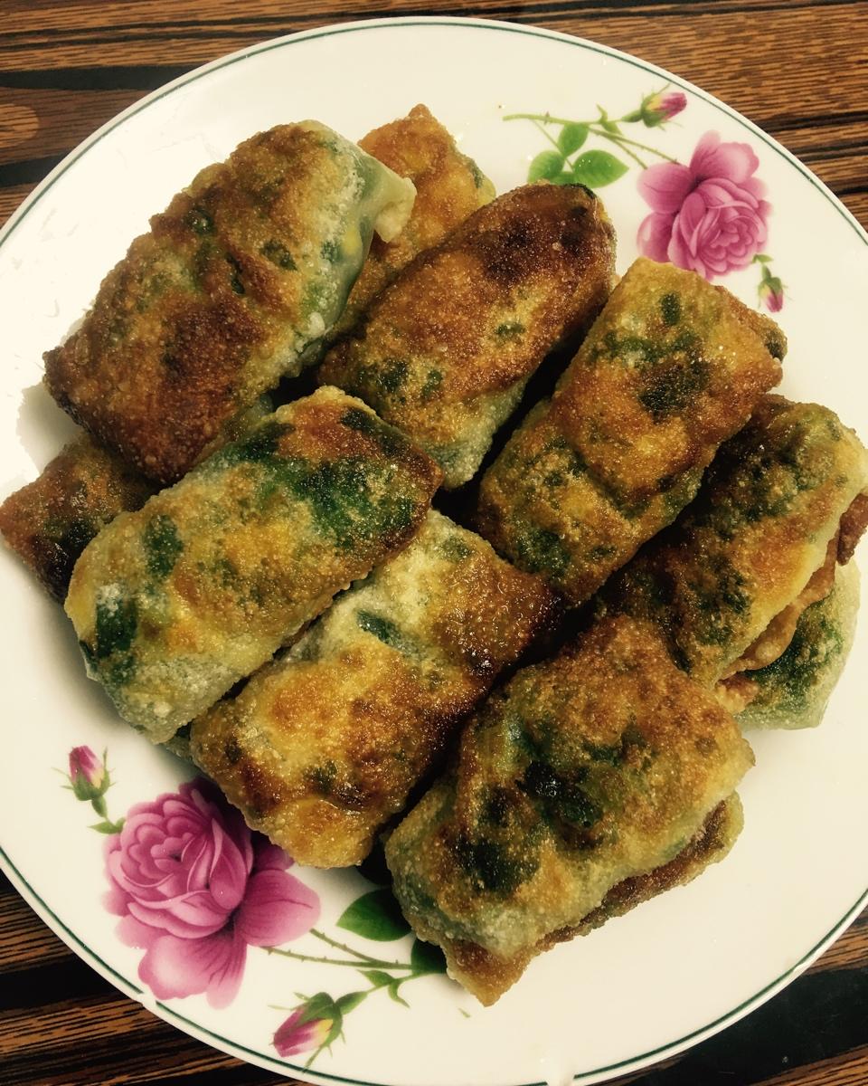 迷你韭菜盒子（饺子皮版本）