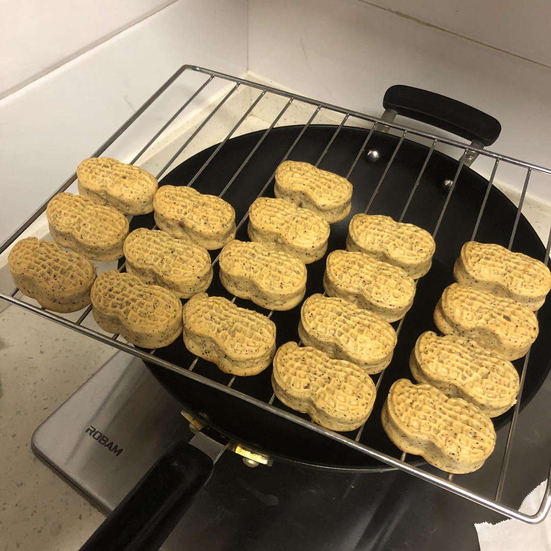 好事（柿）发（花）生🥜—广式伯爵红茶花生月饼